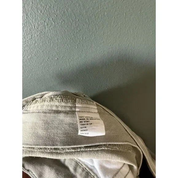 Polo by Ralph Lauren Mens ivory Chino Shorts Size 38 - Picture 4 of 4